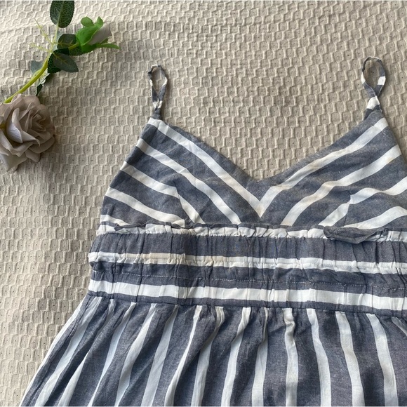 Primark Gray and white Striped top - Picture 5 of 11